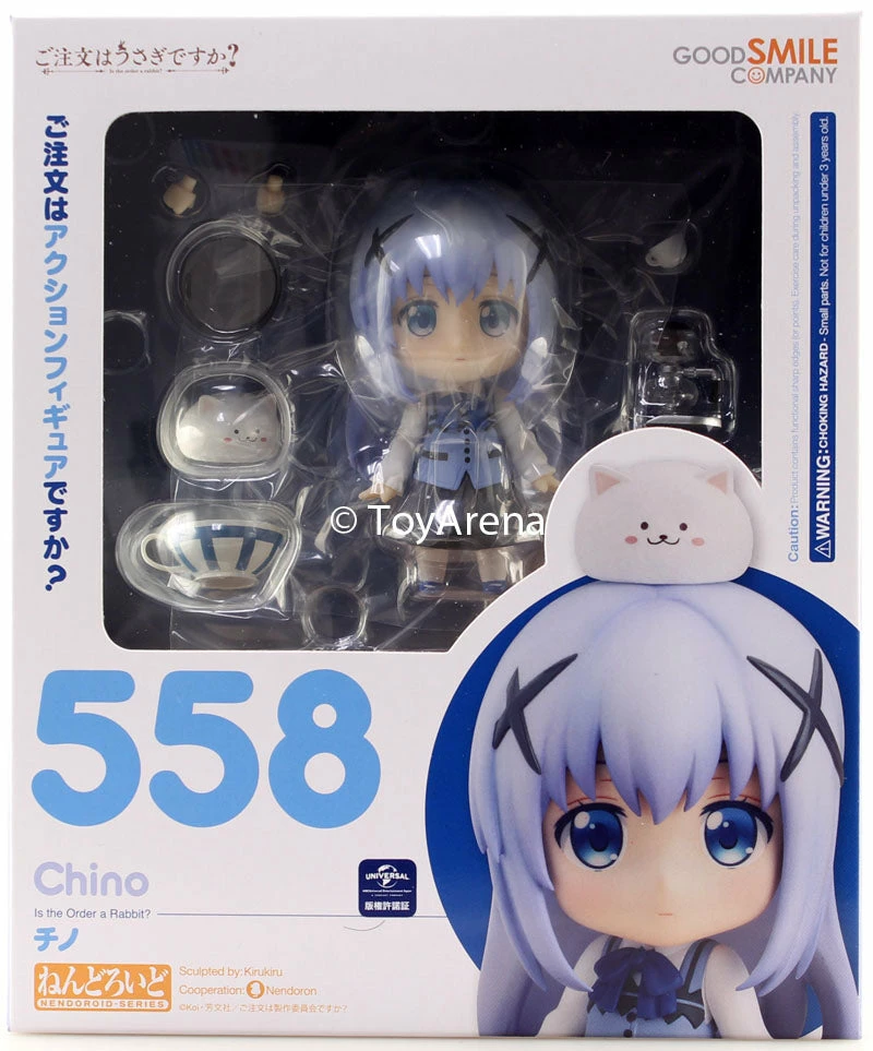 GOOD SMILE COMPANY Nendoroid #558 Chino Gochuumon Wa Usagi Desu Ka? 8 GOOD SMILE COMPANY Nendoroid #558 Chino Gochuumon Wa Usagi Desu Ka? - Image 6
