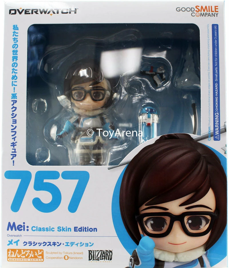 GOOD SMILE COMPANY Nendoroid #757 Mei: Classic Skin Edition Overwatch 3 GOOD SMILE COMPANY Nendoroid #757 Mei: Classic Skin Edition Overwatch