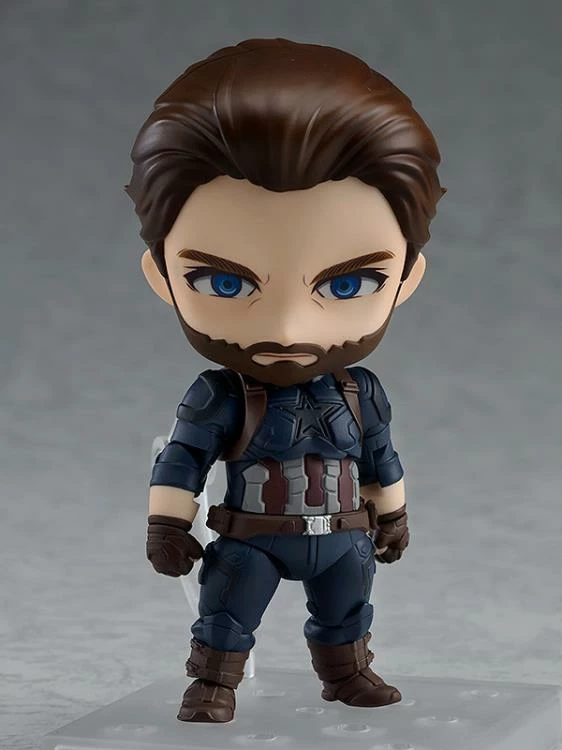 GOOD SMILE COMPANY Nendoroid #923 Captain America Infinity Edition Marvel Avengers Infinity War 3 GOOD SMILE COMPANY Nendoroid #923 Captain America Infinity Edition Marvel Avengers Infinity War