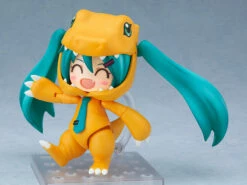 GOOD SMILE COMPANY Nendoroid #1439 Hatsune Miku Kigurumi Agumon Ver. Vocaloid X Digimon