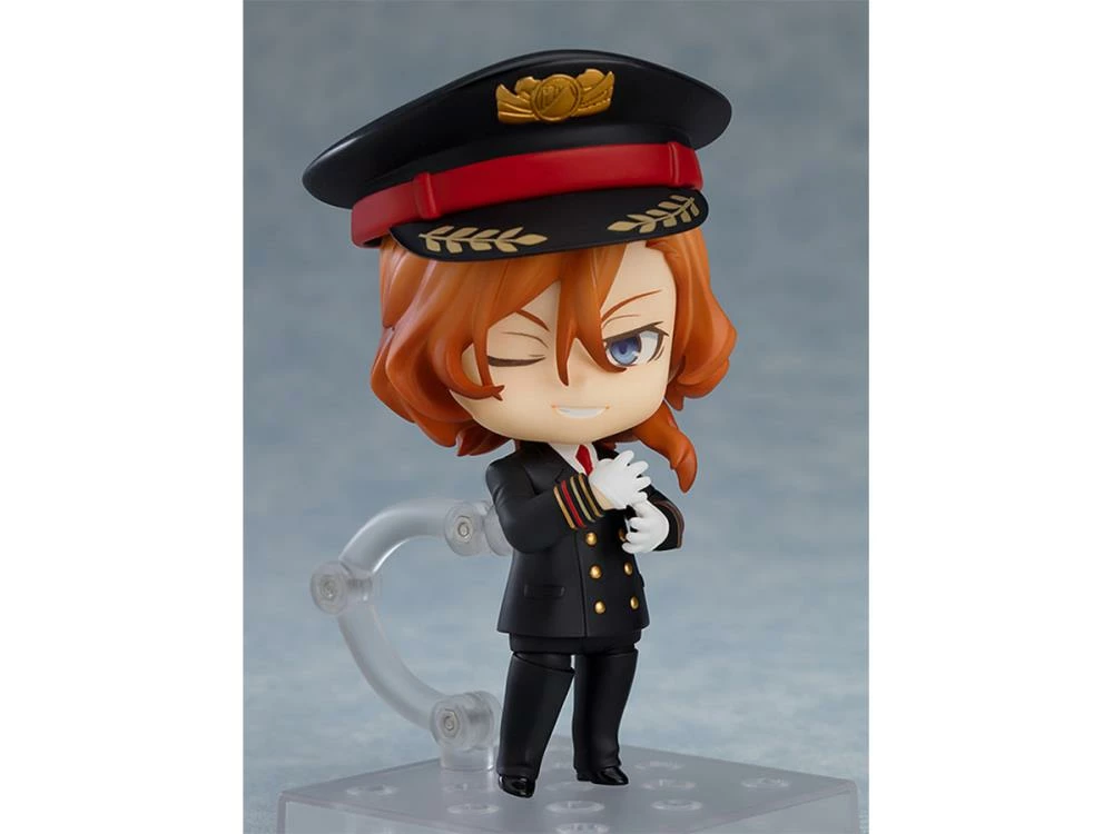 GOOD SMILE COMPANY Nendoroid #1415 Chuya Nakahara (Airport Ver.) Bungo Stray Dogs 4 GOOD SMILE COMPANY Nendoroid #1415 Chuya Nakahara (Airport Ver.) Bungo Stray Dogs - Image 2