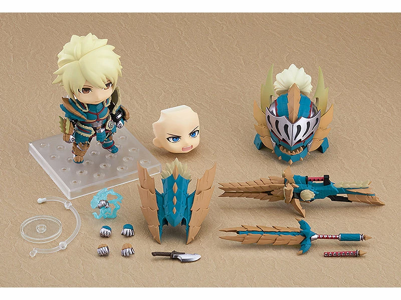 GOOD SMILE COMPANY Nendoroid #1421-DX Hunter (Male Zinogre Alpha Armor Ver.) Monster Hunter World: Iceborne 3 GOOD SMILE COMPANY Nendoroid #1421-DX Hunter (Male Zinogre Alpha Armor Ver.) Monster Hunter World: Iceborne