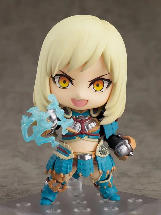 GOOD SMILE COMPANY Nendoroid #1407-DX Hunter (Female Zinogre Alpha Armor Ver.) Monster Hunter World: Iceborne 5 GOOD SMILE COMPANY Nendoroid #1407-DX Hunter (Female Zinogre Alpha Armor Ver.) Monster Hunter World: Iceborne - Image 3