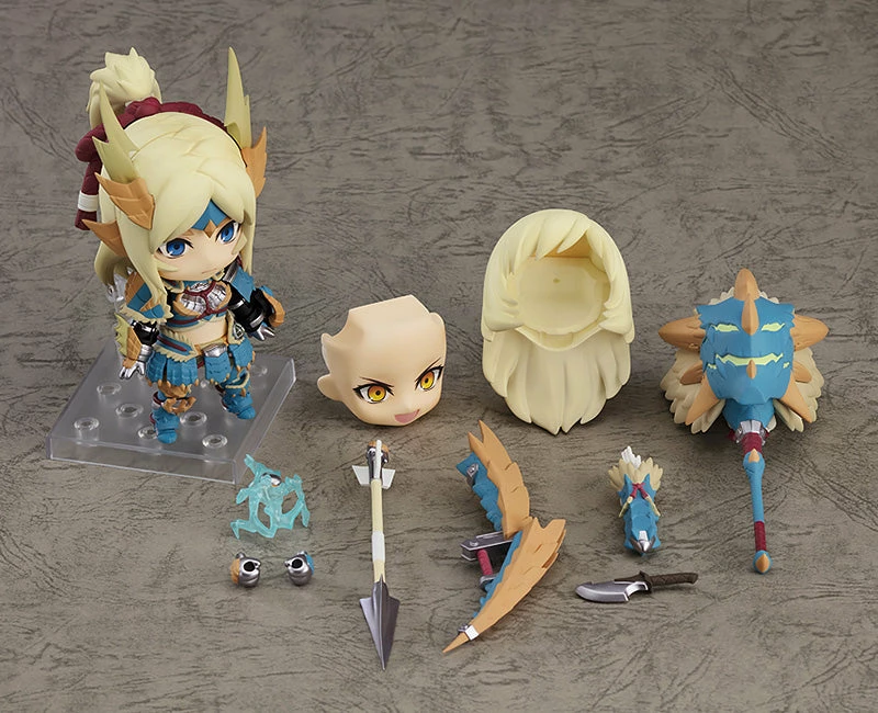 GOOD SMILE COMPANY Nendoroid #1407-DX Hunter (Female Zinogre Alpha Armor Ver.) Monster Hunter World: Iceborne 3 GOOD SMILE COMPANY Nendoroid #1407-DX Hunter (Female Zinogre Alpha Armor Ver.) Monster Hunter World: Iceborne