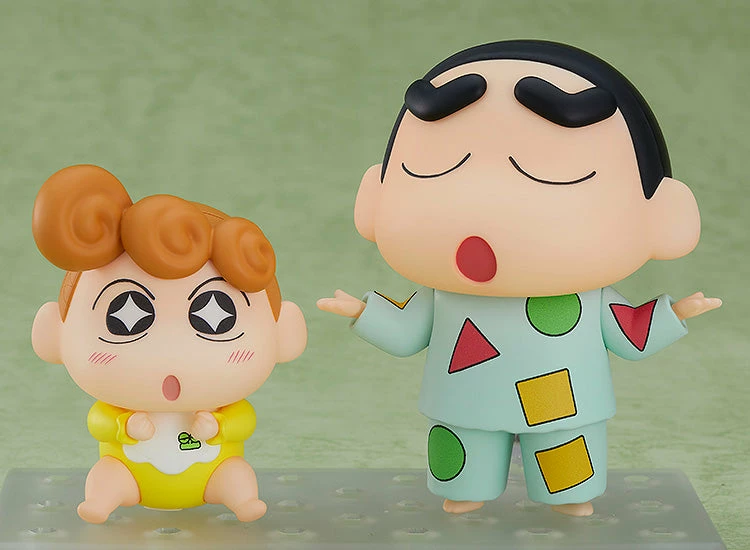 GOOD SMILE COMPANY Nendoroid #1565 Shinnosuke Nohara (Pajama Ver.) & Himawari Crayon Shin-chan 4 GOOD SMILE COMPANY Nendoroid #1565 Shinnosuke Nohara (Pajama Ver.) & Himawari Crayon Shin-chan - Image 2