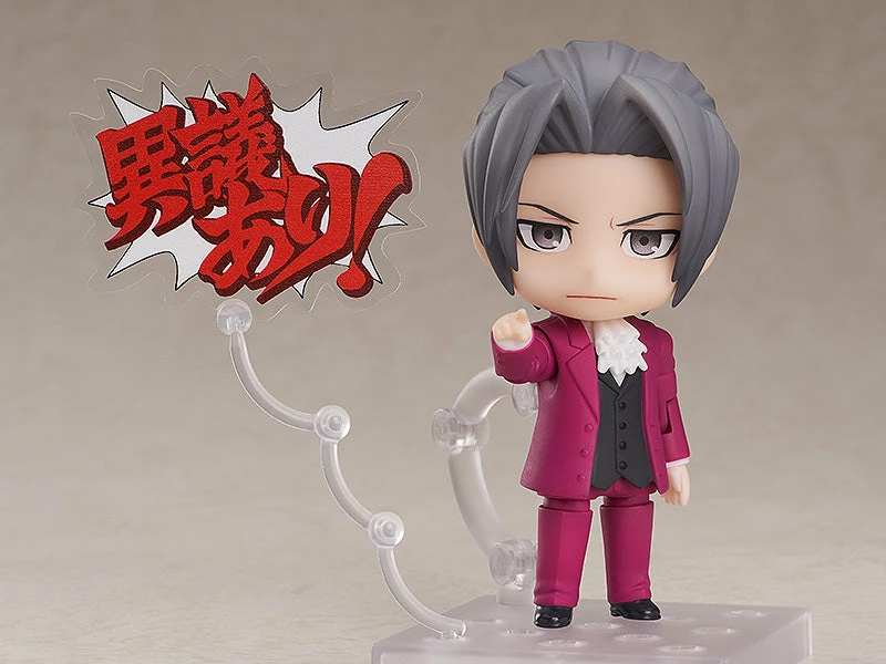 GOOD SMILE COMPANY Nendoroid #1762 Miles Edgeworth Ace Attorney 4 GOOD SMILE COMPANY Nendoroid #1762 Miles Edgeworth Ace Attorney - Image 2