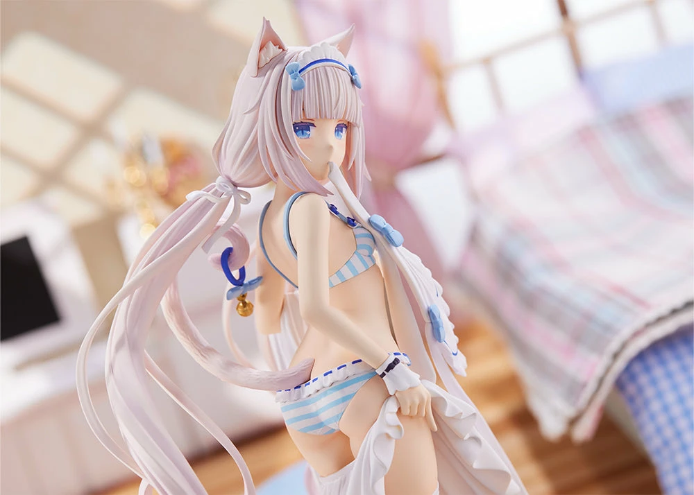 Plum 1/7 Nekopara Vanilla (Dress Up Time) Scale Statue Figure 6 Plum 1/7 Nekopara Vanilla (Dress Up Time) Scale Statue Figure - Image 4