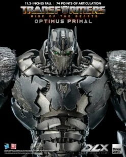 ThreeZero Transformers: Rise Of The Beasts Optimus Primal DLX Action Figure -GOOD SMILE COMPANY Shop 4895250808294c