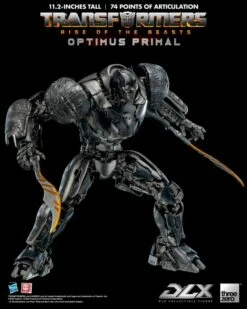 ThreeZero Transformers: Rise Of The Beasts Optimus Primal DLX Action Figure -GOOD SMILE COMPANY Shop 4895250808294l