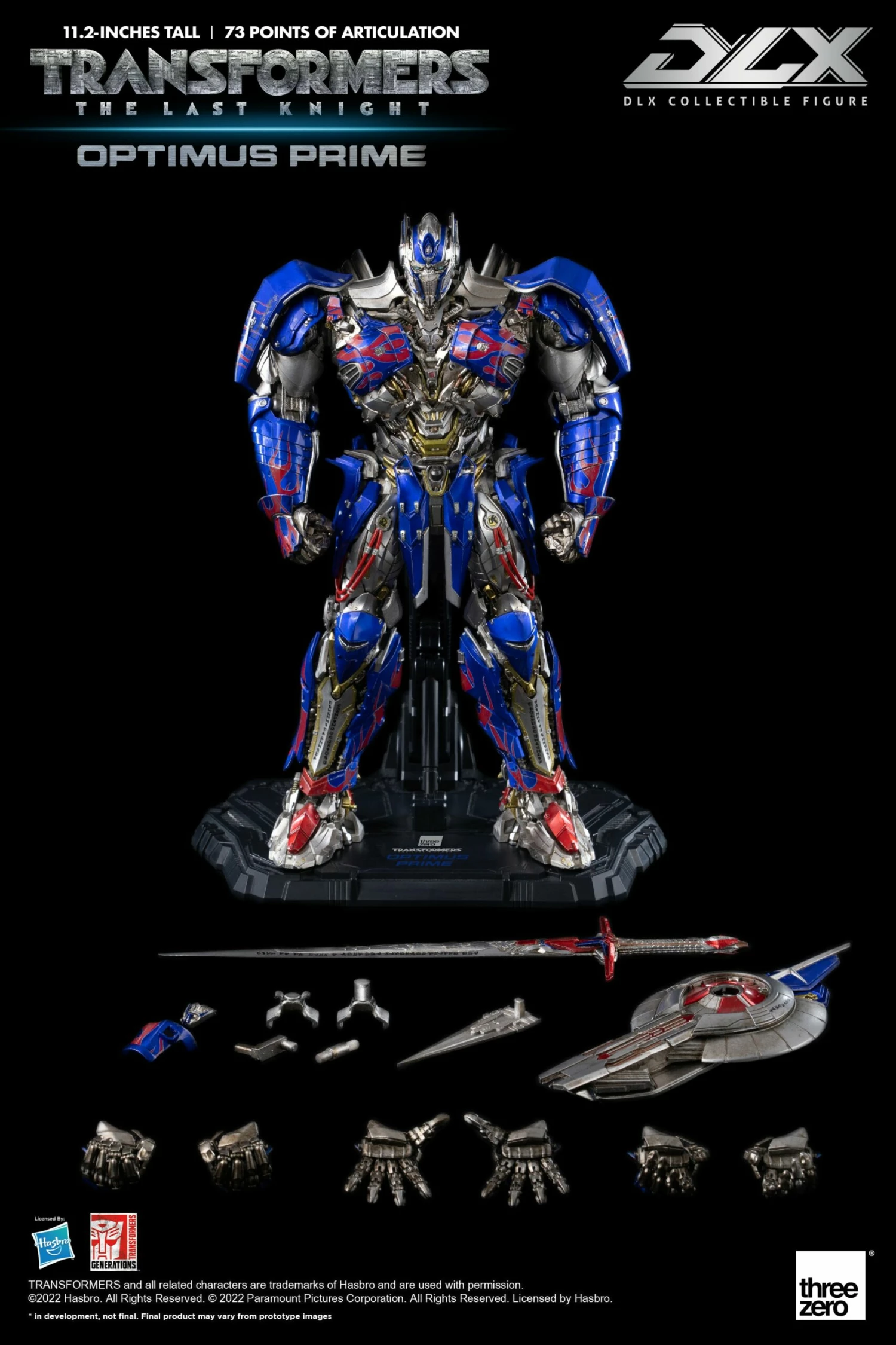 ThreeZero Transformers The Last Knight Optimus Prime DLX Action Figure 3 ThreeZero Transformers The Last Knight Optimus Prime DLX Action Figure