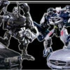 Transformers DOTM APS-03 Deception Barricade & Soundwave Asia Premium Series Exclusive Action Figure