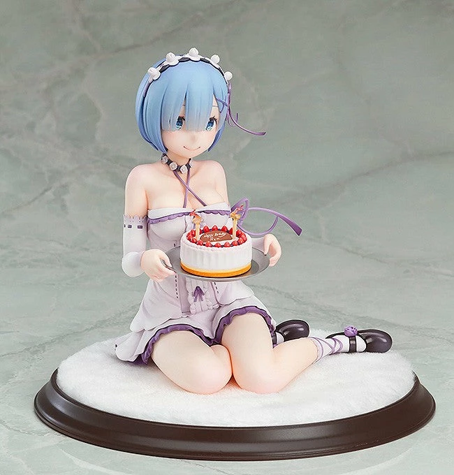 Kadokawa 1/7 RE: Zero Rem Birthday Cake Ver. Scale Statue Figure (Reissue) 6 Kadokawa 1/7 RE: Zero Rem Birthday Cake Ver. Scale Statue Figure (Reissue) - Image 4
