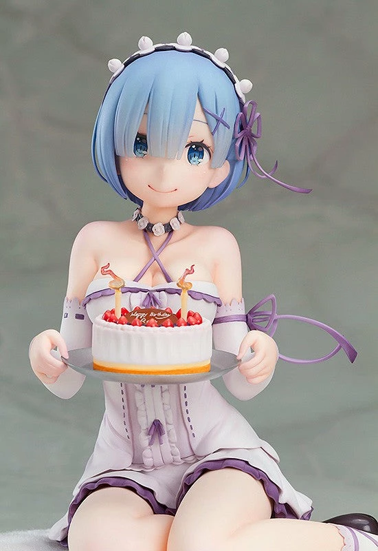Kadokawa 1/7 RE: Zero Rem Birthday Cake Ver. Scale Statue Figure (Reissue) 8 Kadokawa 1/7 RE: Zero Rem Birthday Cake Ver. Scale Statue Figure (Reissue) - Image 6