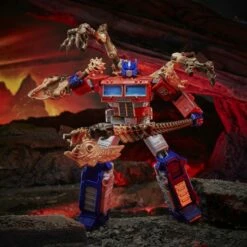 Hasbro Transformers Generations War For Cybertron: Kingdom Leader Optimus Prime Action Figure WFC-K11 -GOOD SMILE COMPANY Shop 5010993767021e