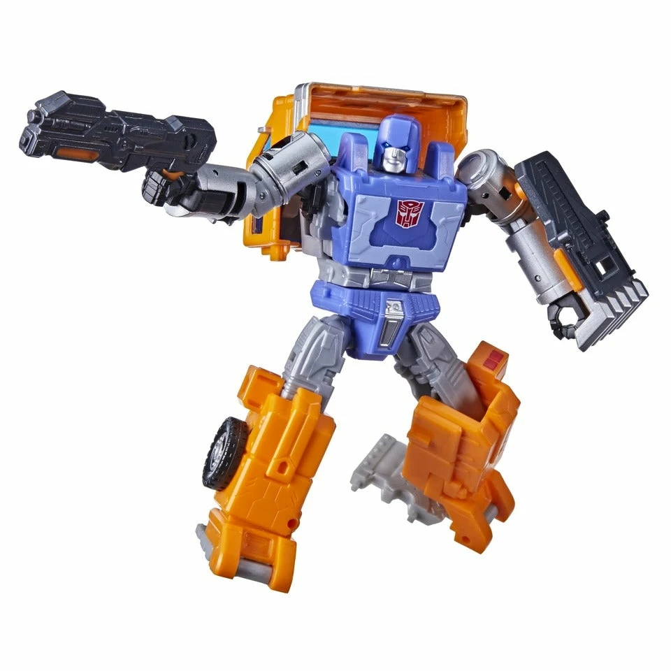Hasbro Transformers Generations War For Cybertron: Kingdom Deluxe Huffer Action Figure WFC-K16 3 Hasbro Transformers Generations War For Cybertron: Kingdom Deluxe Huffer Action Figure WFC-K16