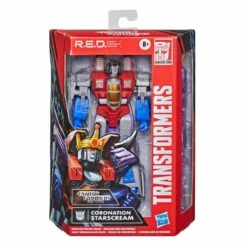 Hasbro Transformers R.E.D. Robot Enhanced Design Coronation Starscream Action Figure -GOOD SMILE COMPANY Shop 5010993788996