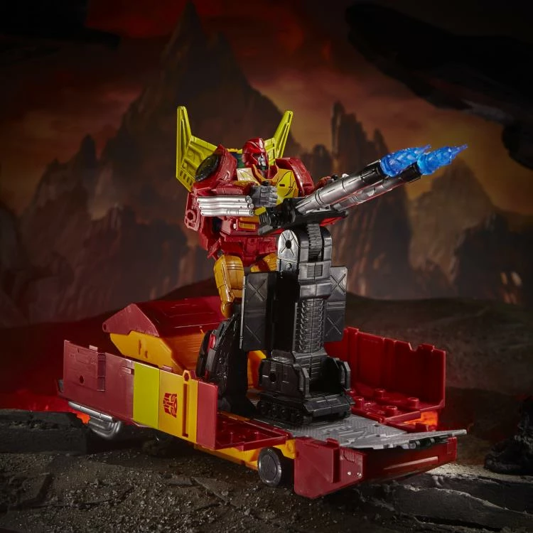 Hasbro Transformers Generations War For Cybertron: Kingdom Commander Rodimus Prime Action Figure WFC-K29 12 Hasbro Transformers Generations War For Cybertron: Kingdom Commander Rodimus Prime Action Figure WFC-K29 - Image 10