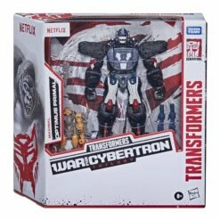 Hasbro Transformers Generations Netflix War For Cybertron: Trilogy Voyager Optimus Primal And Core Rattrap Action Figure Exclusive -GOOD SMILE COMPANY Shop 5010993829040
