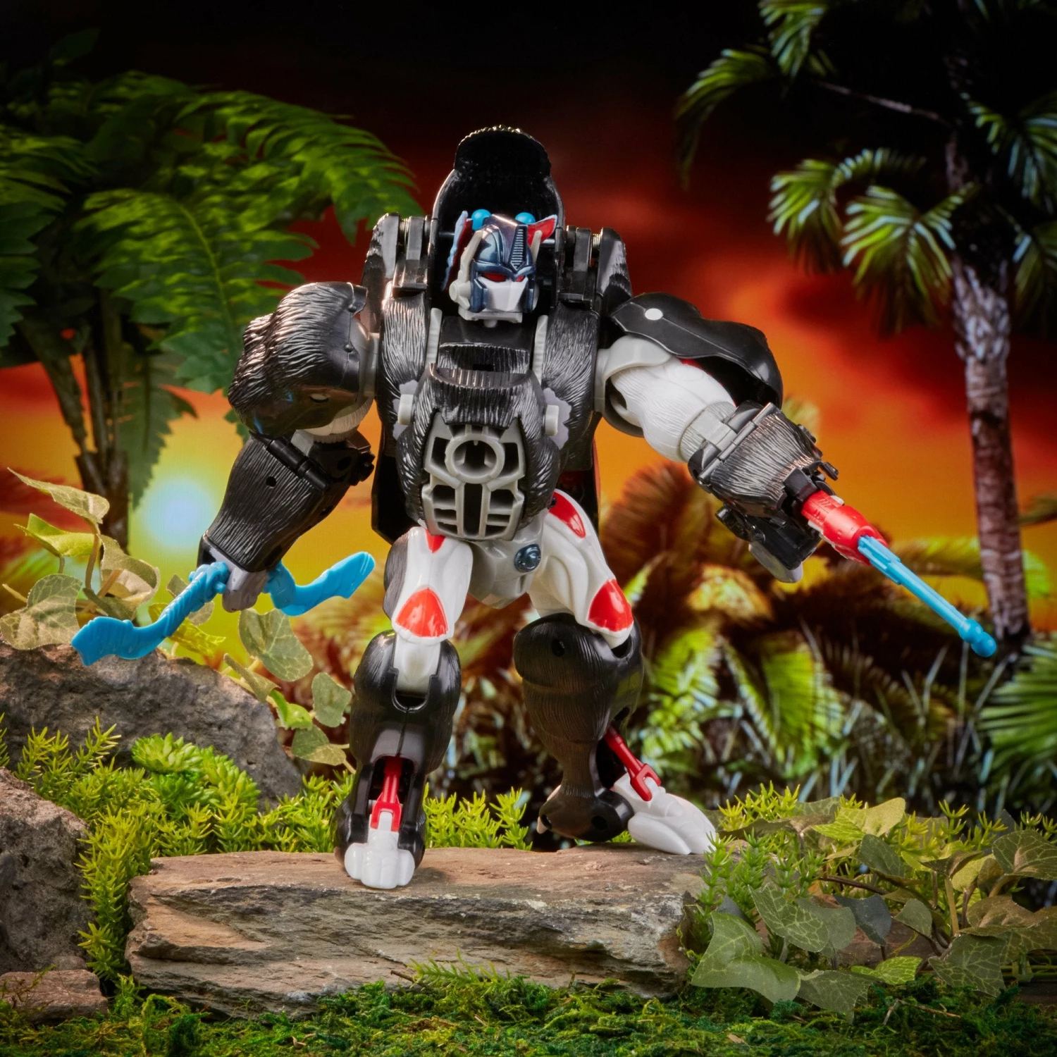 Hasbro Transformers Vintage Beast Wars Optimus Primal Action Figure 7 Hasbro Transformers Vintage Beast Wars Optimus Primal Action Figure - Image 5