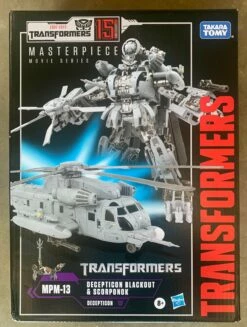 Takara Transformers Masterpiece Movie Series MPM-13 Blackout And Scorponok Action Figure -GOOD SMILE COMPANY Shop 5010993977482z