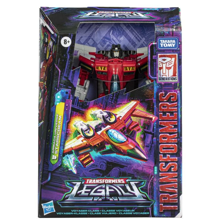 Hasbro Transformers Generations Legacy Voyager Class Armada Universe Starscream Action Figure 9 Hasbro Transformers Generations Legacy Voyager Class Armada Universe Starscream Action Figure - Image 7