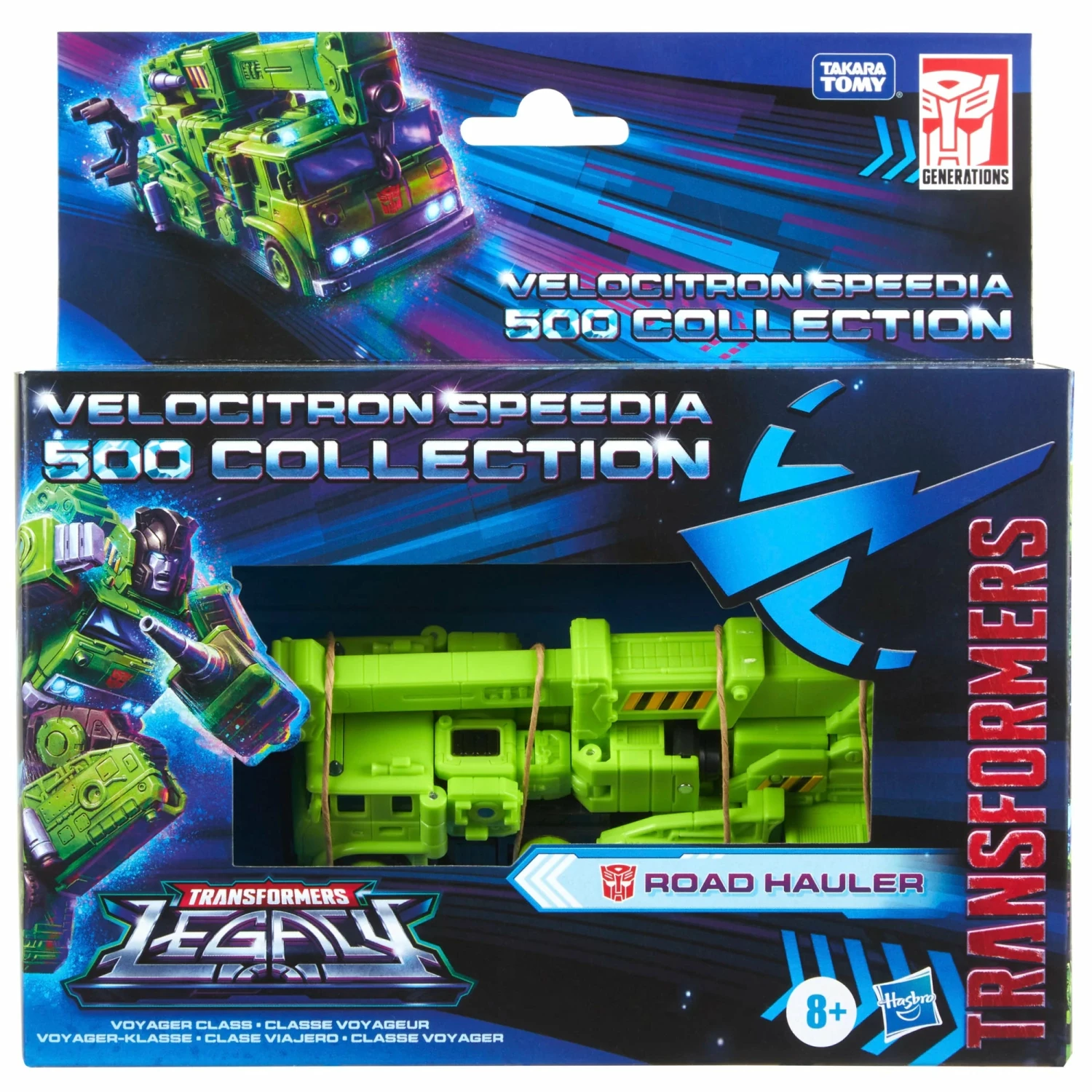 Hasbro Transformers Legacy Velocitron Speedia 500 Collection Voyager Road Hauler Action Figure 7 Hasbro Transformers Legacy Velocitron Speedia 500 Collection Voyager Road Hauler Action Figure - Image 5