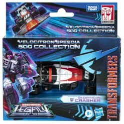 Hasbro Transformers Legacy Velocitron Speedia 500 Collection Deluxe Decepticon Crasher Action Figure -GOOD SMILE COMPANY Shop 5010994186609