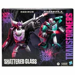 Hasbro Transformers Generations Shattered Glass Voyager Rodimus And Deluxe Sideswipe & Decepticon Whisper Action Figure 2 Pack -GOOD SMILE COMPANY Shop 5010996138880