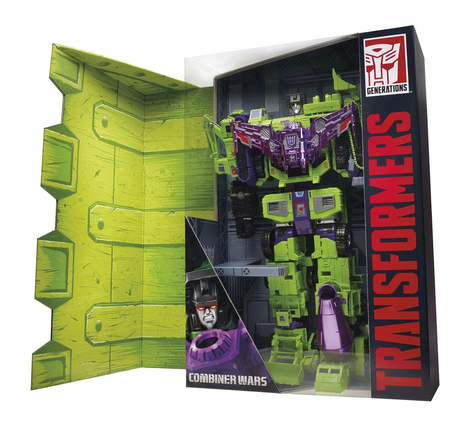 Hasbro Transformers Generations Combiner Wars Titan Class Devastator SDCC 2015 Exclusive Action Figure 4 Hasbro Transformers Generations Combiner Wars Titan Class Devastator SDCC 2015 Exclusive Action Figure - Image 2