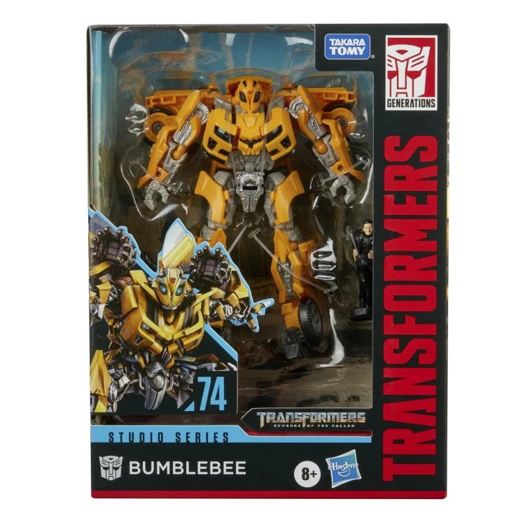 Hasbro Transformers Generations Studio Series #74 Deluxe Bumblebee And Sam Action Figure 8 Hasbro Transformers Generations Studio Series #74 Deluxe Bumblebee And Sam Action Figure - Image 6