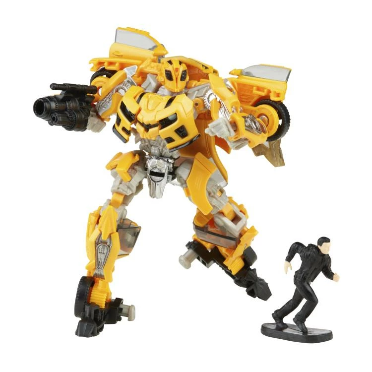 Hasbro Transformers Generations Studio Series #74 Deluxe Bumblebee And Sam Action Figure 4 Hasbro Transformers Generations Studio Series #74 Deluxe Bumblebee And Sam Action Figure - Image 2