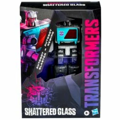 Hasbro Transformers Generations Shattered Glass Voyager Autobot Blaster & Rewind Exclusive Action Figure