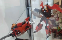 Hasbro Botcon 2014 Transformers Exclusive Set #1 Knight Apelinq Knght Flareup Knight Alpha Trizer Action Figures Souvenir Set #1 -GOOD SMILE COMPANY Shop Flareup Flare up