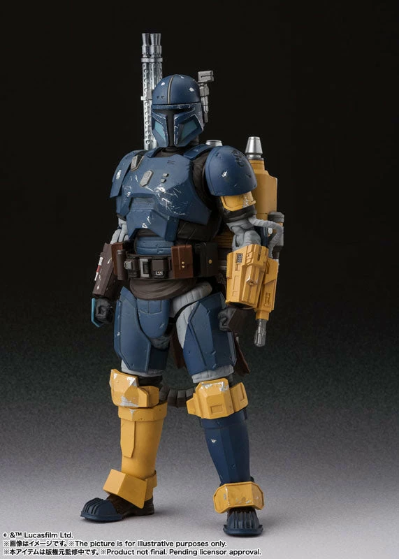 Bandai S.H. Figuarts Star Wars Heavy Infantry Mandalorian The Mandalorian Action Figure 4 Bandai S.H. Figuarts Star Wars Heavy Infantry Mandalorian The Mandalorian Action Figure - Image 2