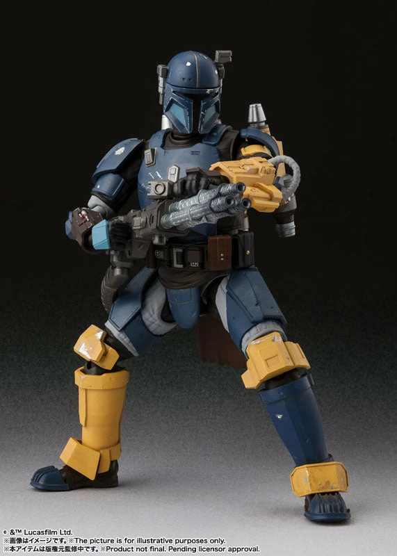 Bandai S.H. Figuarts Star Wars Heavy Infantry Mandalorian The Mandalorian Action Figure 3 Bandai S.H. Figuarts Star Wars Heavy Infantry Mandalorian The Mandalorian Action Figure