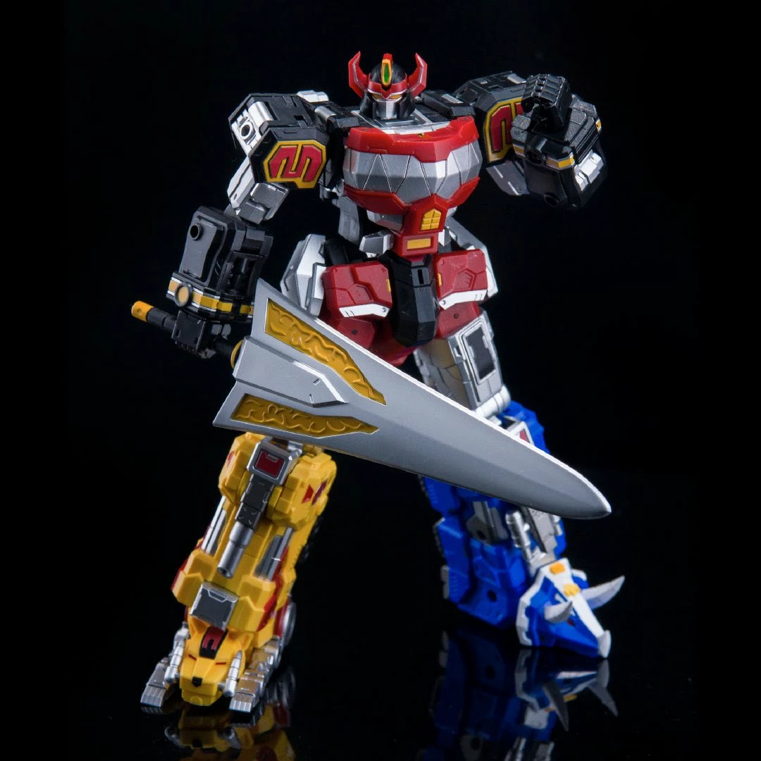 Lucky Cat Micro Cosmos MC03 Beast Lord Mighty Morphin Power Rangers Megazord Die-Cast Action Figure 11 Lucky Cat Micro Cosmos MC03 Beast Lord Mighty Morphin Power Rangers Megazord Die-Cast Action Figure - Image 9