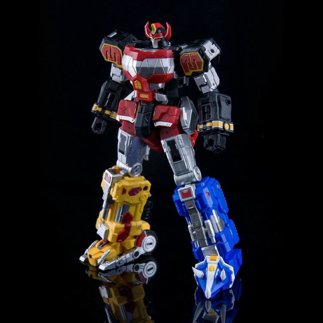 Lucky Cat Micro Cosmos MC03 Beast Lord Mighty Morphin Power Rangers Megazord Die-Cast Action Figure 7 Lucky Cat Micro Cosmos MC03 Beast Lord Mighty Morphin Power Rangers Megazord Die-Cast Action Figure - Image 5