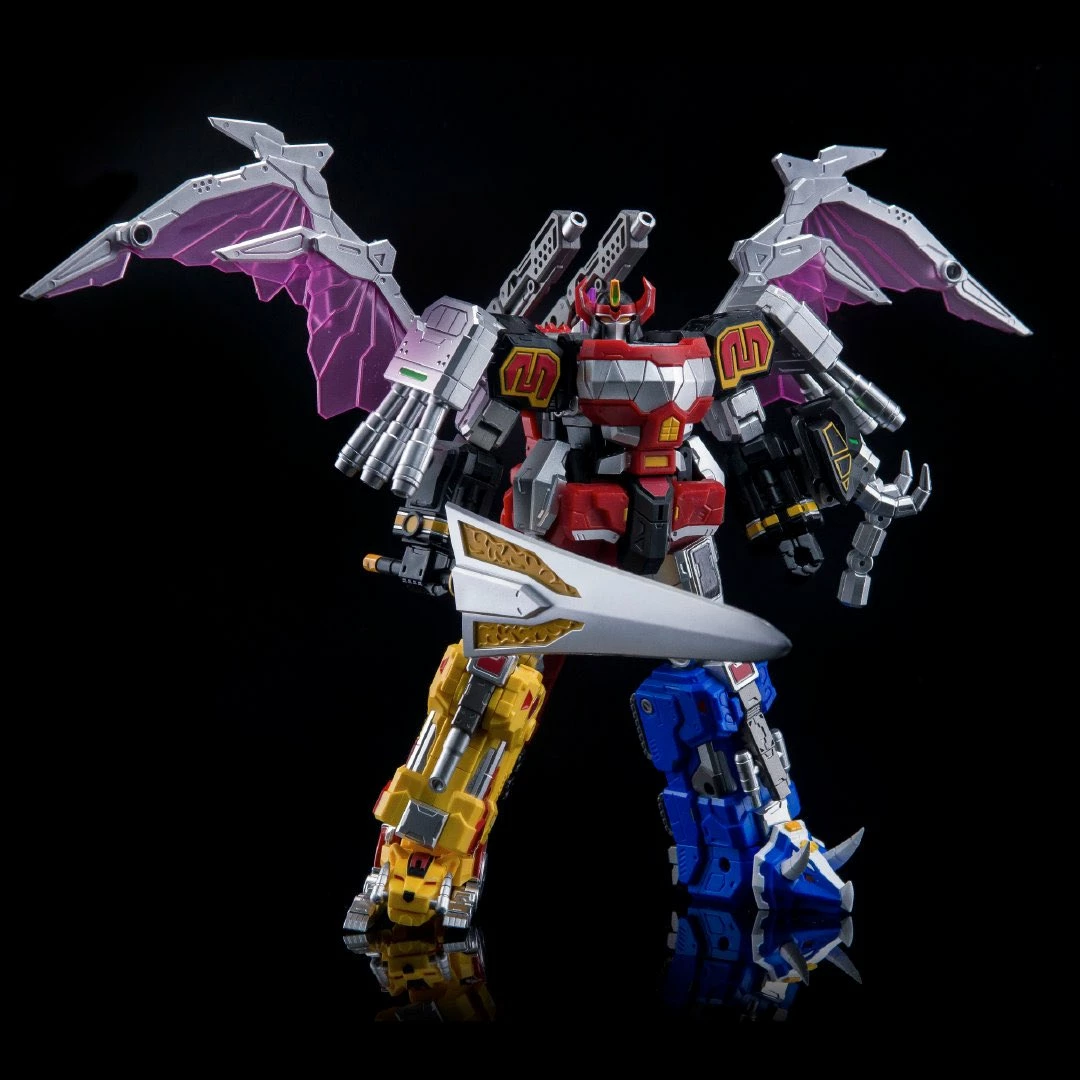 Lucky Cat Micro Cosmos MC03 Beast Lord Mighty Morphin Power Rangers Megazord Die-Cast Action Figure 5 Lucky Cat Micro Cosmos MC03 Beast Lord Mighty Morphin Power Rangers Megazord Die-Cast Action Figure - Image 3