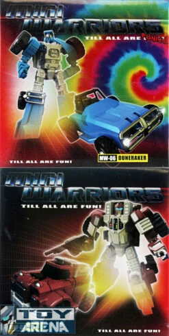 Transformers IGear Mini Warriors MW-06 Duneraker & MW-07 Veer