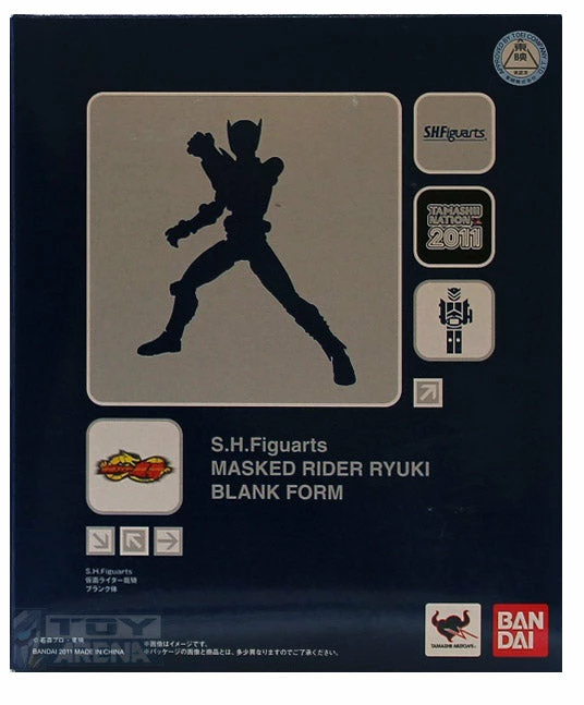 Bandai S.H. Figuarts Ryuki (Blank Form) Kamen Rider Tamashii Nations 2011 Exclusive Action Figure (Item Has Shelfware) 3 Bandai S.H. Figuarts Ryuki (Blank Form) Kamen Rider Tamashii Nations 2011 Exclusive Action Figure (Item Has Shelfware)